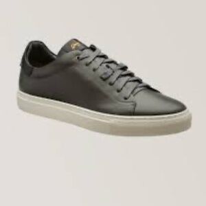 Good Man Brand Leather Low-Top Sneakers Gray Men’s Size 13 Made in Italy